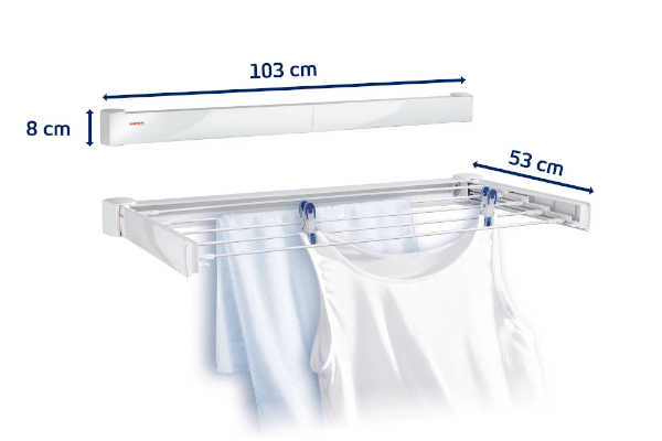 Suszarka na pranie wisząca Leifheit Telegant 72 Protect 83305